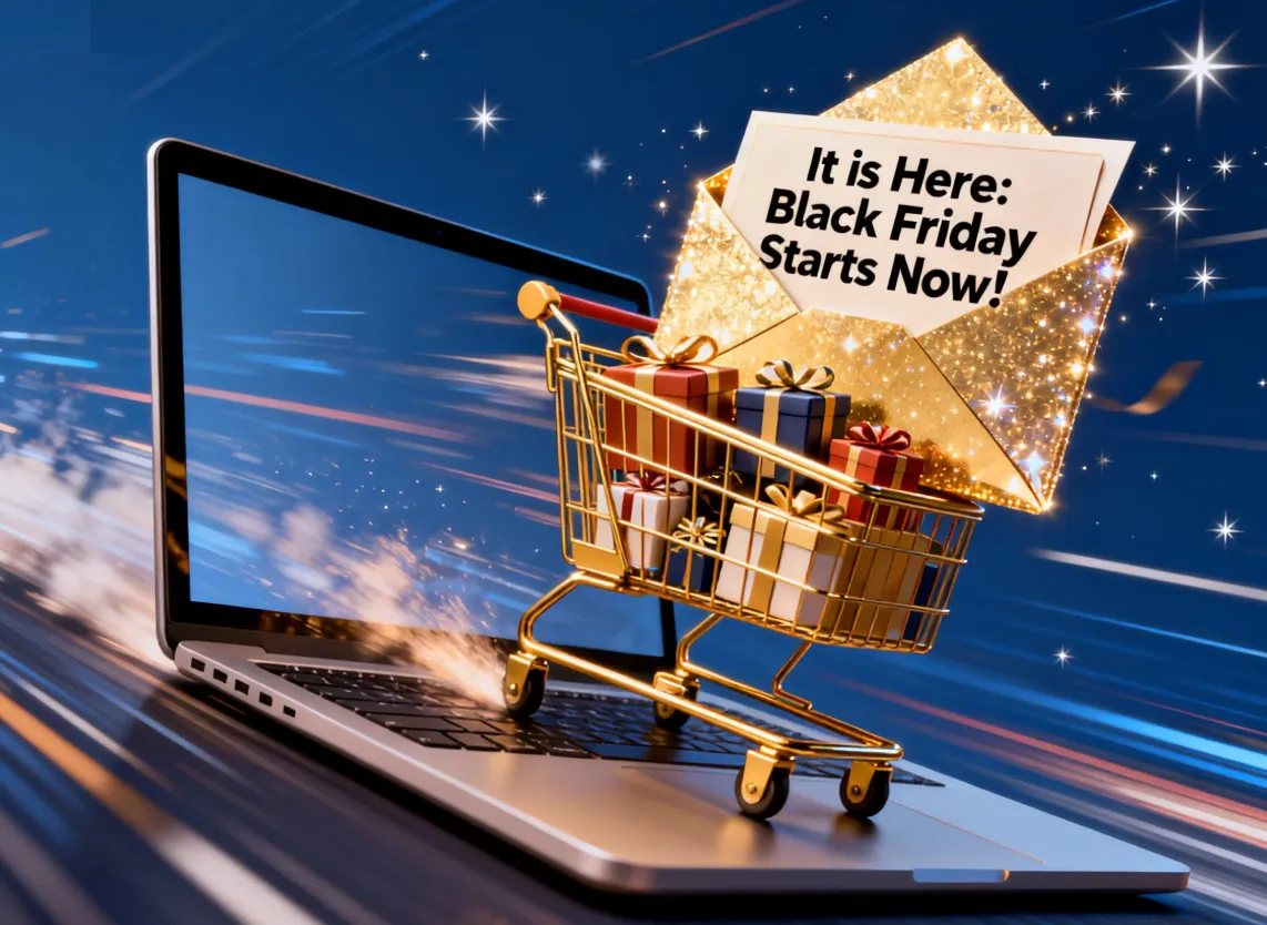 10种让顾客无法抗拒的黑五邮件主题