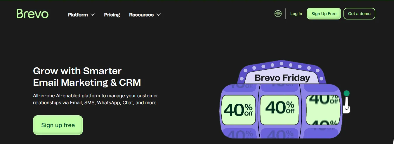brevo 电子邮件和短信营销