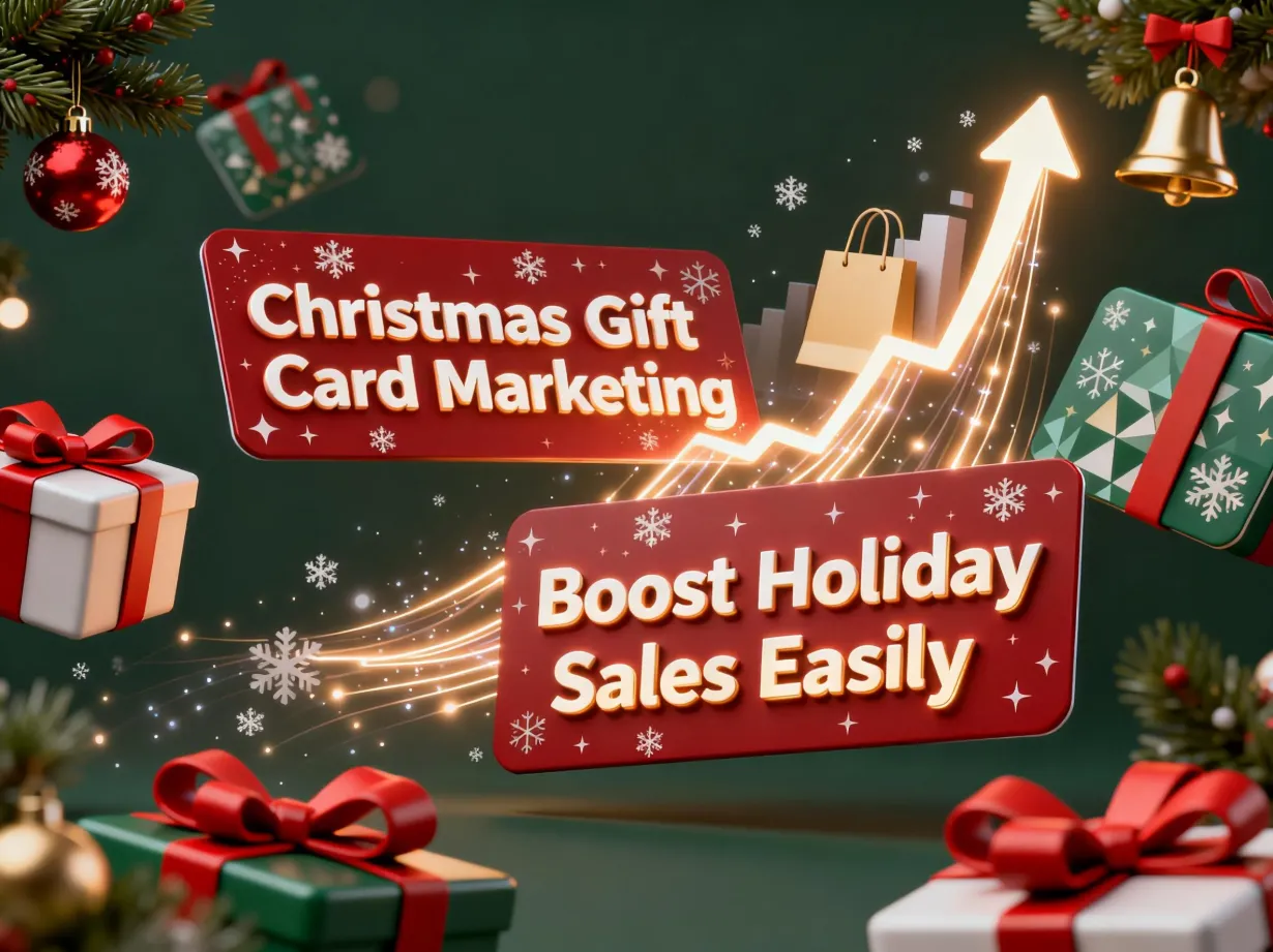 圣诞礼品卡营销:轻松提提升日销售额