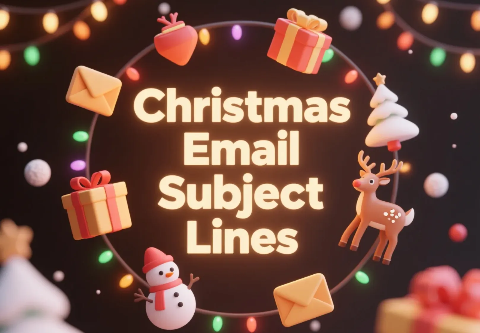2025 年圣诞节邮件主题：高打开率示例