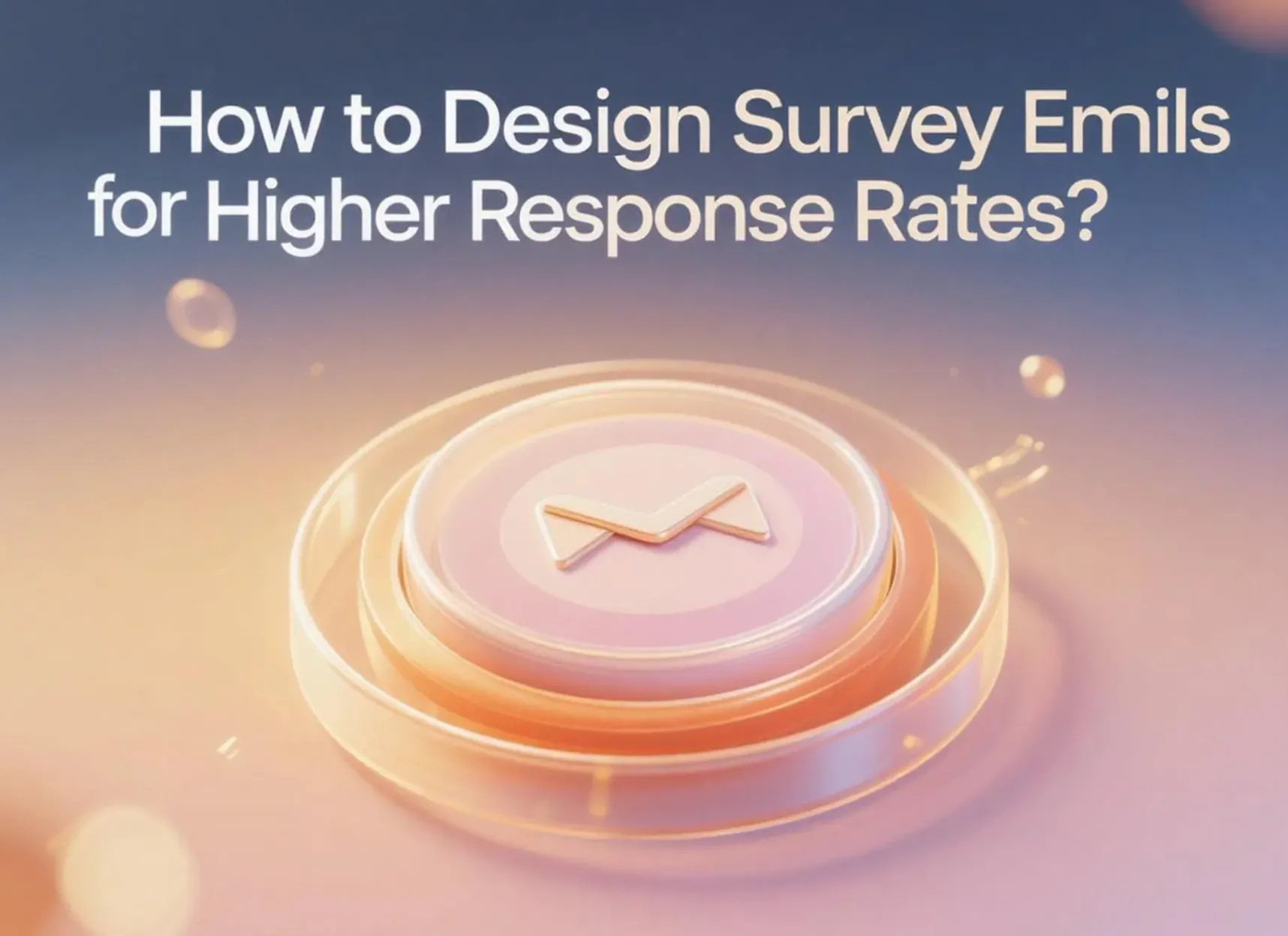 How to Design Survey Emails for Higher Response Rates?