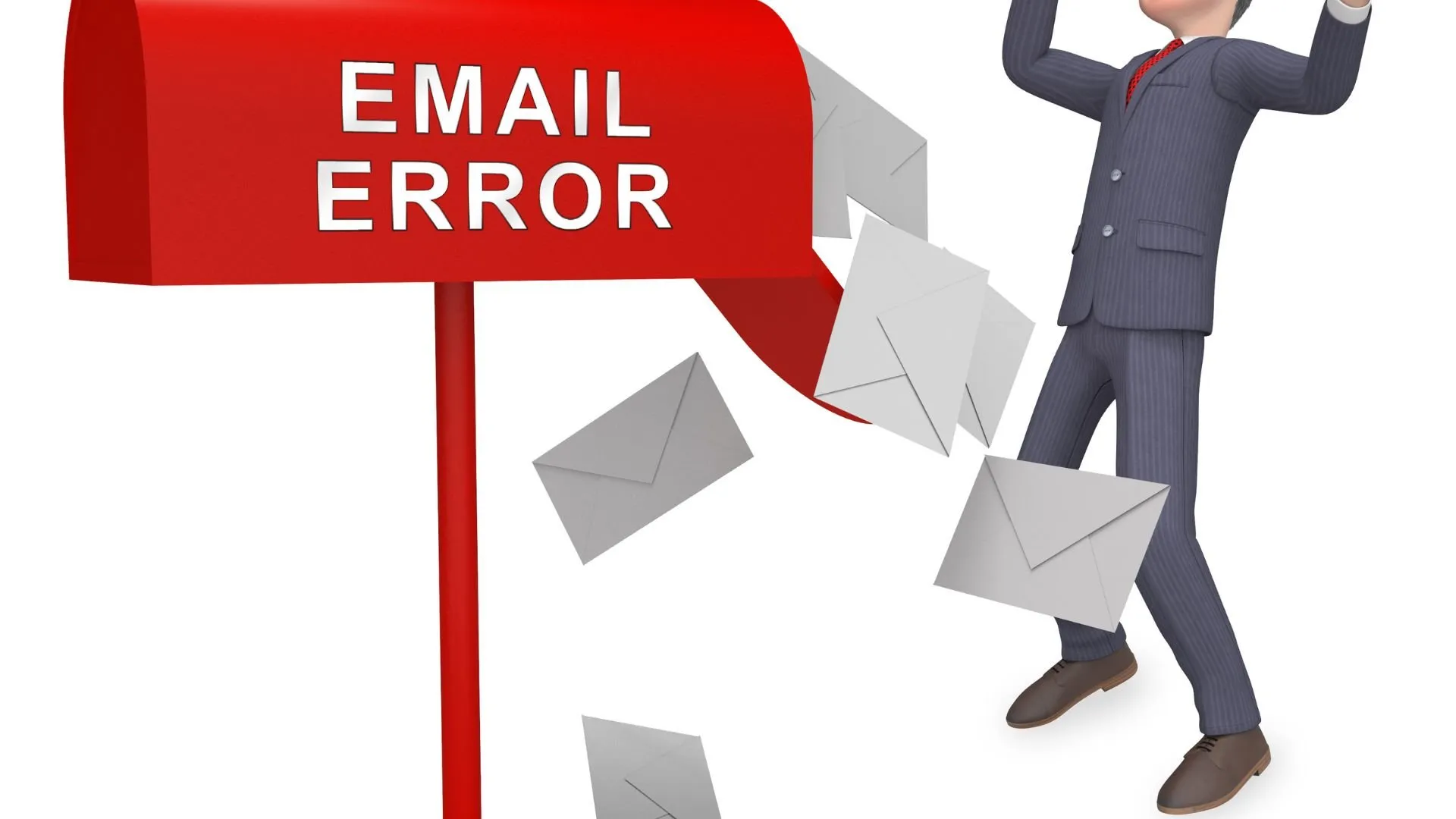 电子邮件传递错误导致溢出