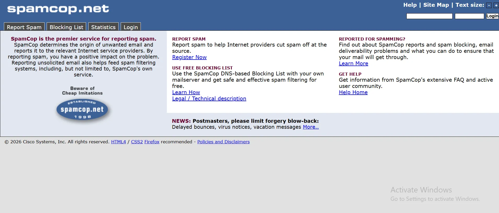spamcop