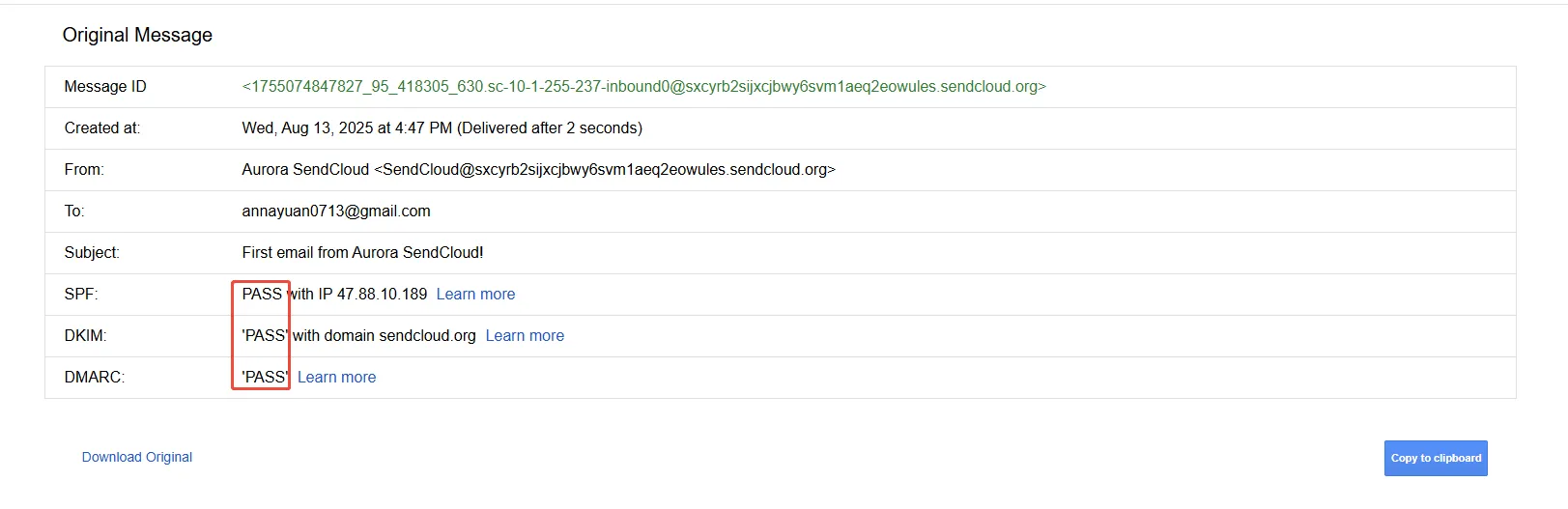 spf-dkim-dmarc-authentication-pass-gmail